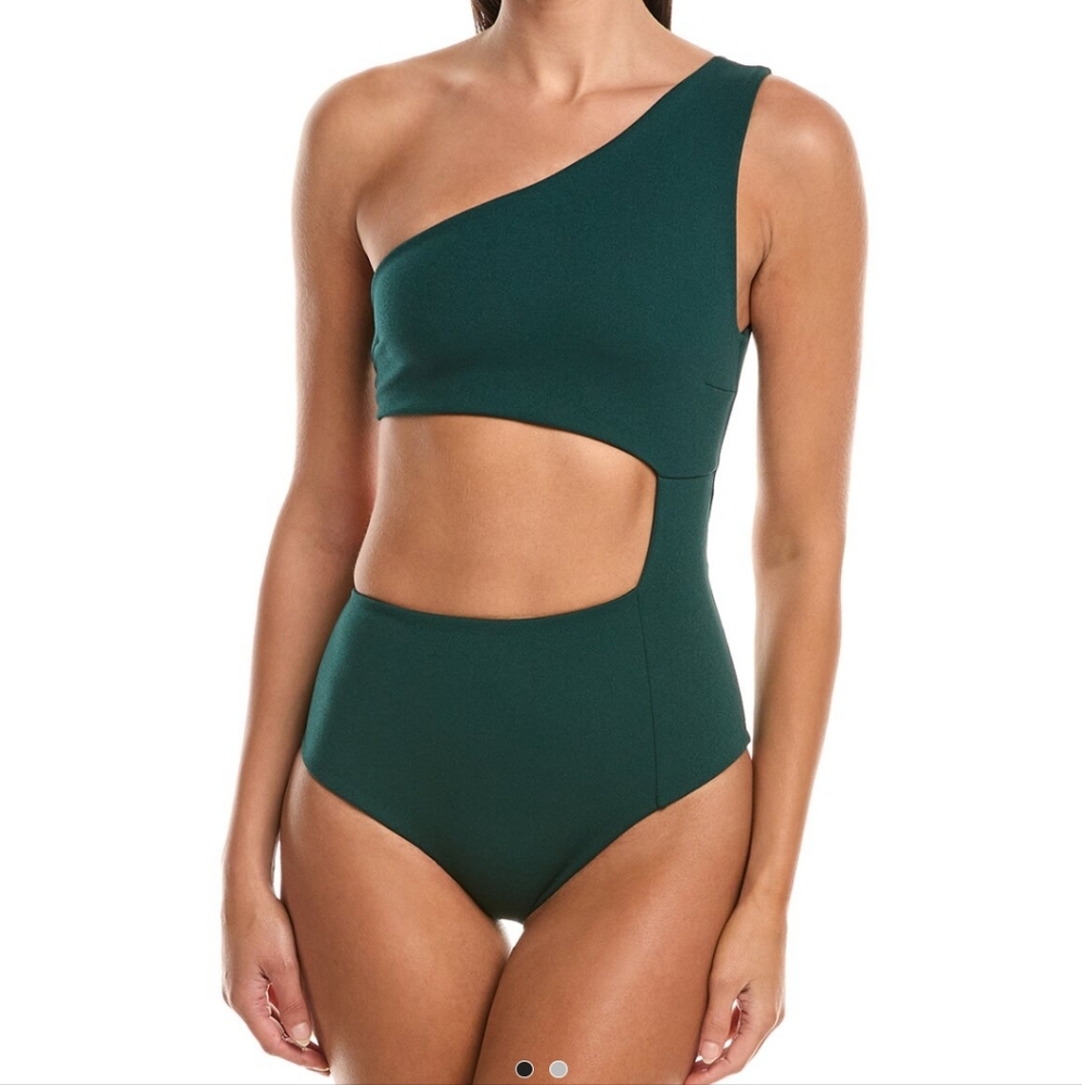 Haight Mika Crepe One Piece In Pine
